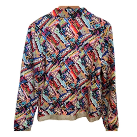 ANNA KAY GALA BOMBER JACKET SIZE 4 - Picture 4 of 13